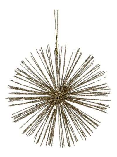 Weihnachts-Anhänger Glitzer-Stern 15Cm