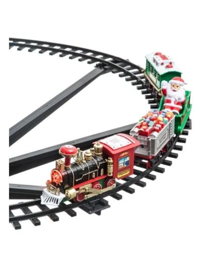 Deco Natalizia Trenino Per Albero Di Natale 87X16Cm