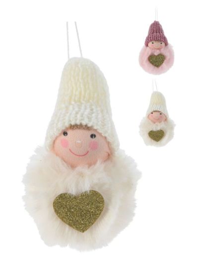 Weihnachts-Anhänger Engel 8Cm - Sortiert