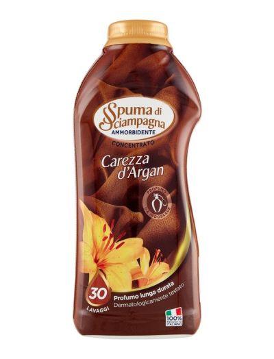 SPUMA DI SCIAMPAGNA Konzentrierter Weichspüler Arganstreicheln 600Ml