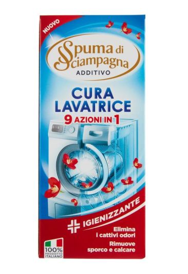 SPUMA DI SCIAMPAGNA Zusatzstoff Pflege Waschmaschine 9 In 1 