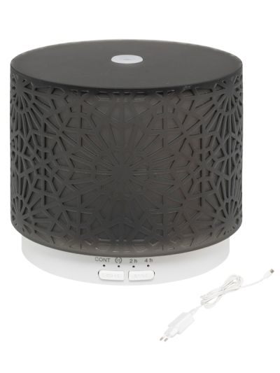 Diffusore Di Oli Essenziali Elsy Nero 100Ml