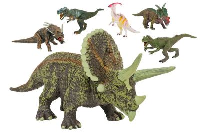 Dinosaures 13.5Cm 6 Pièces