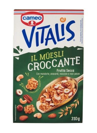 CAMEO Vitalis Muesli Croustillant Aux Fruits Secs 310G