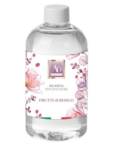  Ricarica Per Diffusore Con Bastoncini Frutti Di Bosco 250Ml
