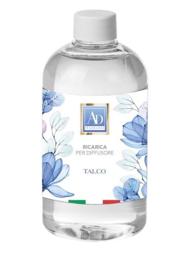  Ricarica Per Diffusore Con Bastoncini Talco 250Ml