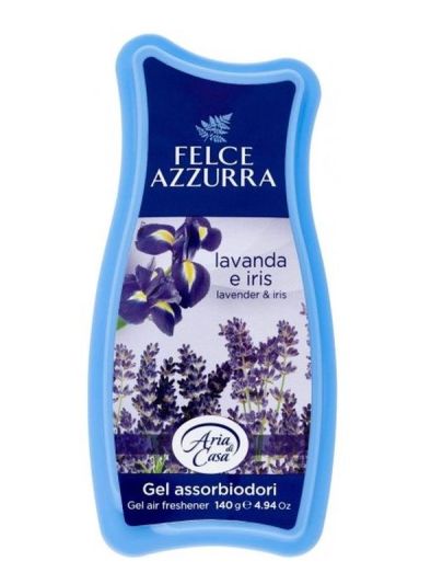FELCE AZZURRA Gel Absorbeur D'Odeurs Lavande Et Iris 140G