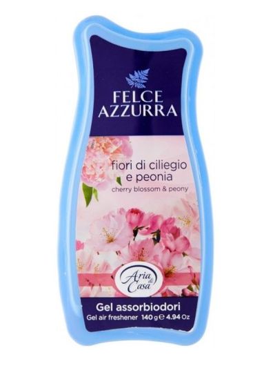 FELCE AZZURRA Gel Absorbeur D'Odeurs Fleur De Cerisier Et Pivoine 140G