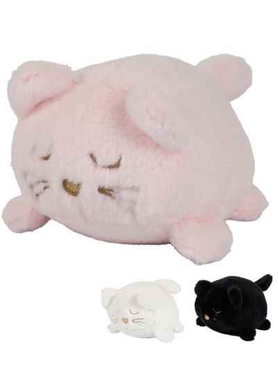 Peluche Kawaii Chat 10Cm - Assortis
