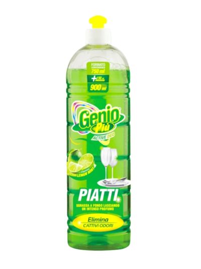 GENIO Geschirrspülmittel Zitrone-Minze 900Ml
