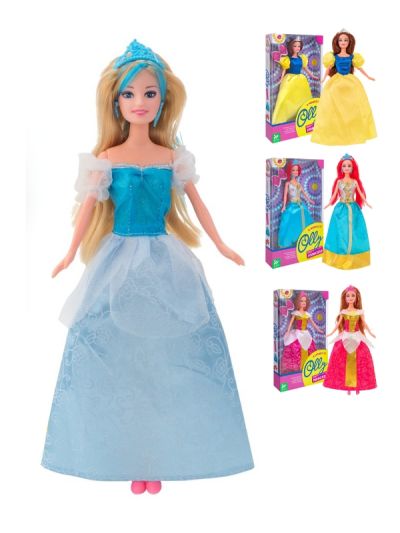 Jeu De Fille Olly Poupée Princesse 30Cm - Assortis