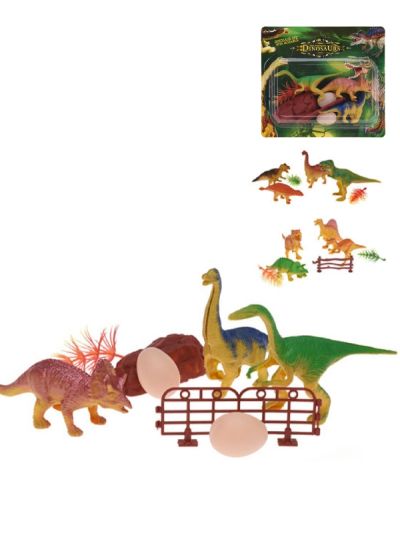 Play Set Dinosaurier Mit Zubehör - Sortiert
