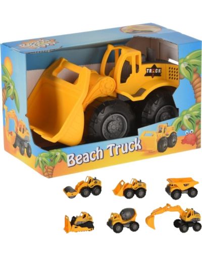 Jeu D'Enfant Véhicule De Chantier 17Cm - Assortis