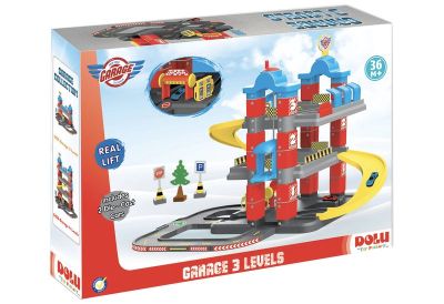 Garage À 3 Étages Avec Voitures