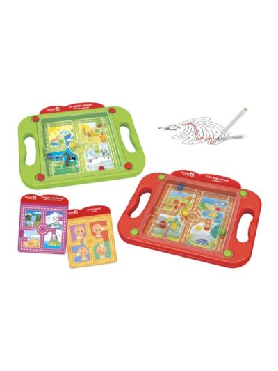 Jeu de balle d'équilibre avec 10 cartes - Assortiment