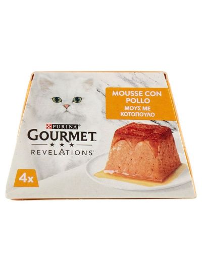GOURMET Revelations Mousse Poulet 4X57G