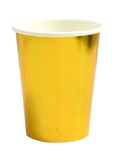 Artikel Party Gold Glas 9Cm