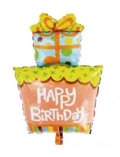 Articolo Party Multicolor Buon Compleanno Palloncino 94X54Cm