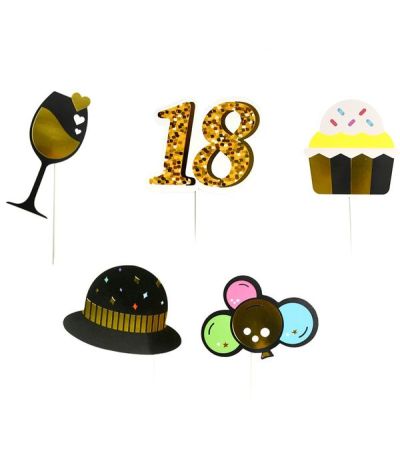 Articolo Party 18Esimo Deco Torta 18Cm