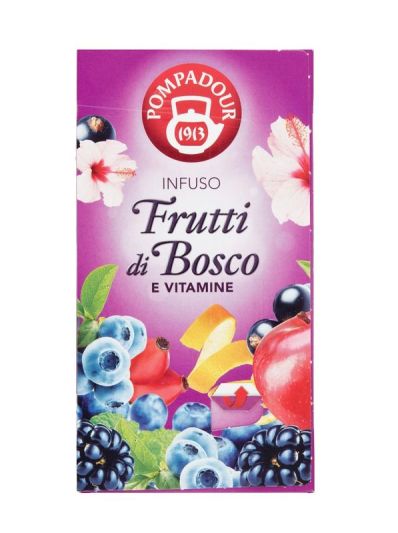 POMPADOUR Infuso Frutti Di Bosco E Vitamine 20 Bustine 