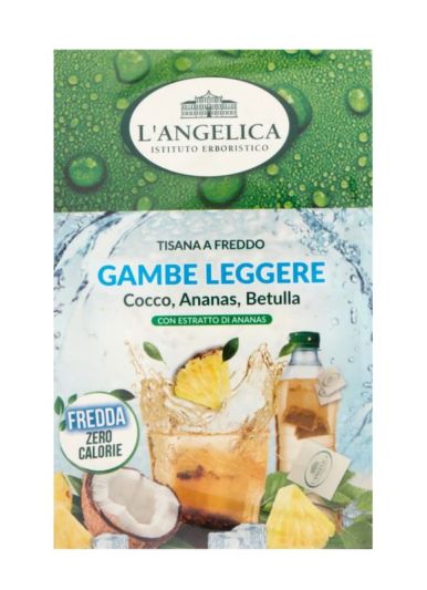 L'ANGELICA Kalter Kräutertee Leichte Beine 18 Tütchen 