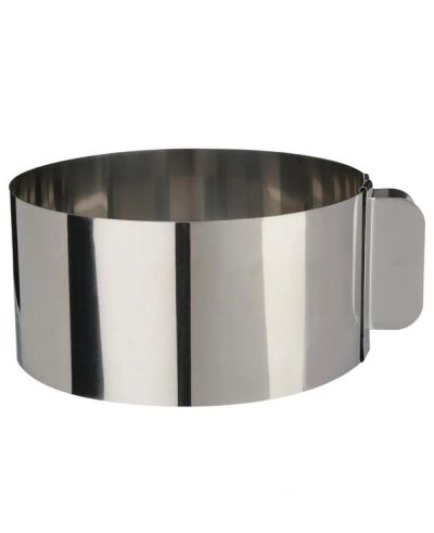 Gebäckzubehör Ausziehbare Tortenform Aus Edelstahl 30Cm