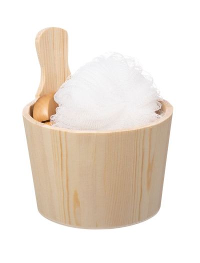 Set Mit Wellness-Zubehör Bambus