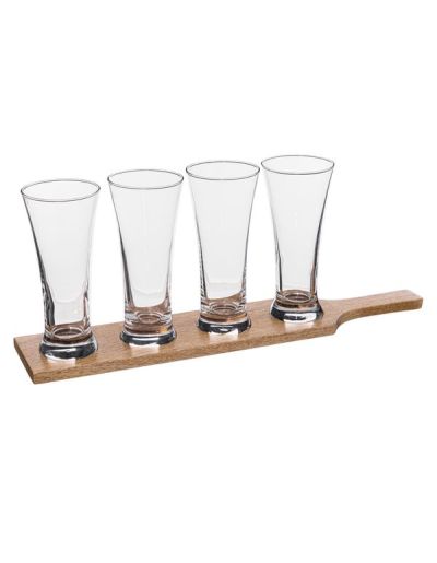 Satz Mit 4 Schnapsgläsern Victor  4X27Cl