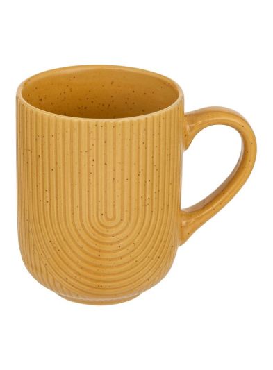 Tazza Da Colazione In Ceramica Lya Giallo 30Cl