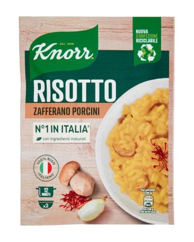 KNORR Risotto Zafferano E Porcini 175G