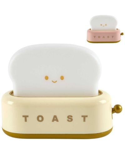  Lampe Toaster Kawaii 6X4Cm - Assorti