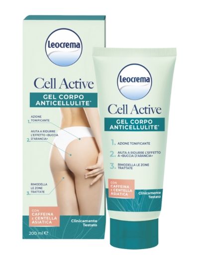LEOCREMA Cell Active Gel Corporel Anti-Cellulite 200Ml