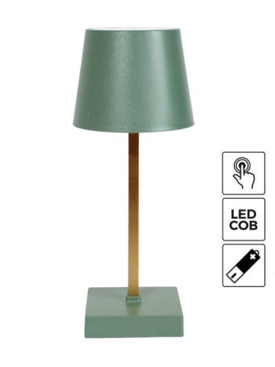 Lampe De Table À Led Tactile Vert 