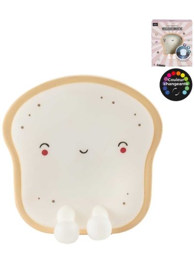  Lumière De Nuit Kawaii Tranche De Pain 