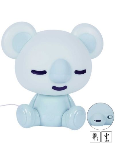  Lumière De Nuit Koala Touch Avec Usb 25Cm