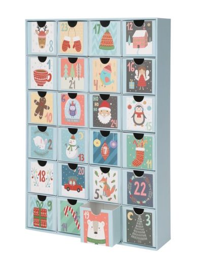  Papier-Adventskalender 38Cm 