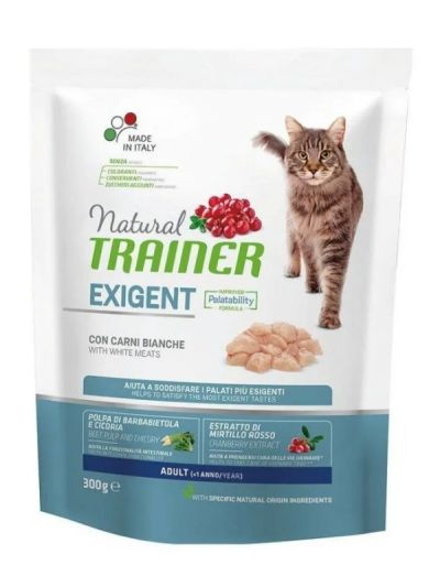 NATURAL TRAINER Exigent Gatto Adult (+1 Anno) Tacchino 300G