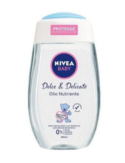 NIVEA BABY Olio Da Bagno  Pure And Sensitive 200Ml
