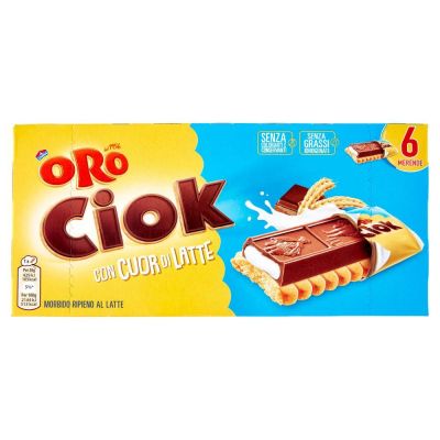 Oro Ciok Biscotti Cuor di Latte 120g