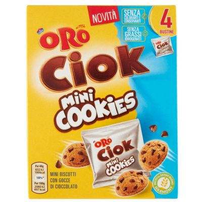 Oro Ciok Biscotti Mini Cookies 160g