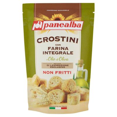 Panealba Crostini Vollkornmehl und Olivenöl 80g