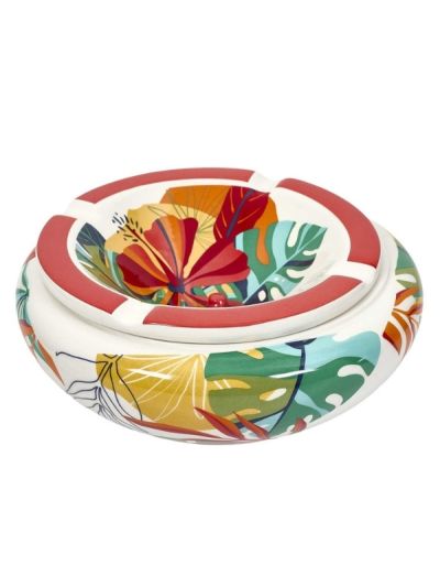  Posacenere In Stile Marocchino Floral 24Cm