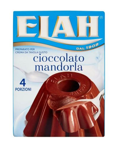 ELAH Préparation De La Crème De Table Au Chocolat Et Aux Amandes 80G