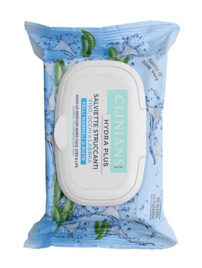 CLINIANS Make-Up-Entfernungstücher Normale Bis Mischhaut 25 Pezzi