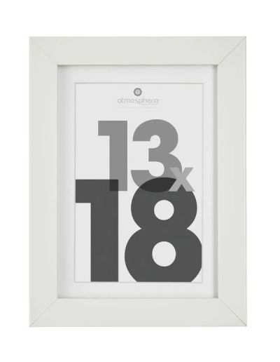 Porta Foto Da Appoggio Éva In Legno Bianco 13X18Cm