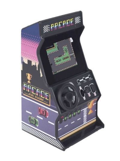 Jeux Pour Enfants Mini Arcade Rétro Voiture Racer Avec 30 Jeux 8Cm