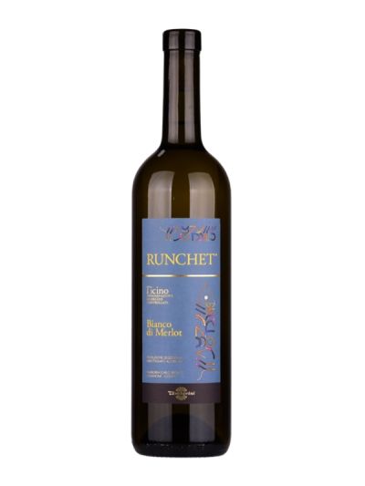 RUNCHET Weißer Merlot Wein Aus Dem Tessin  DOC 75Cl 13 % Vol