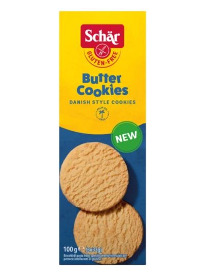 SCHAR Glutenfreie Butterkekse 100gr