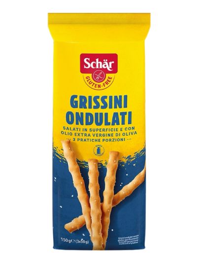 SCHAR  Gluten Free Grissini Ondulati 150gr