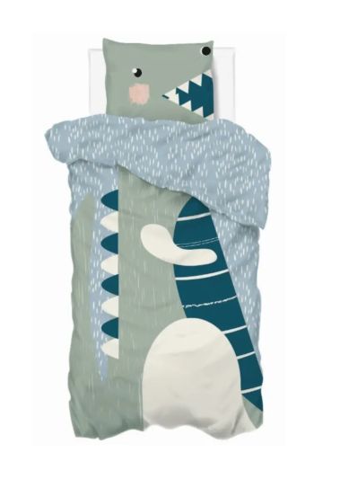 Set De Literie Dinosaure Pour Enfant - Lit Simple